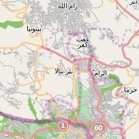 post offices in Palestine: area map for (32) Ber Nabala